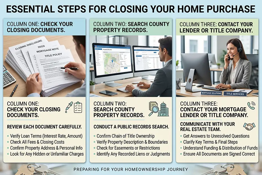 Check Your Closing Documents